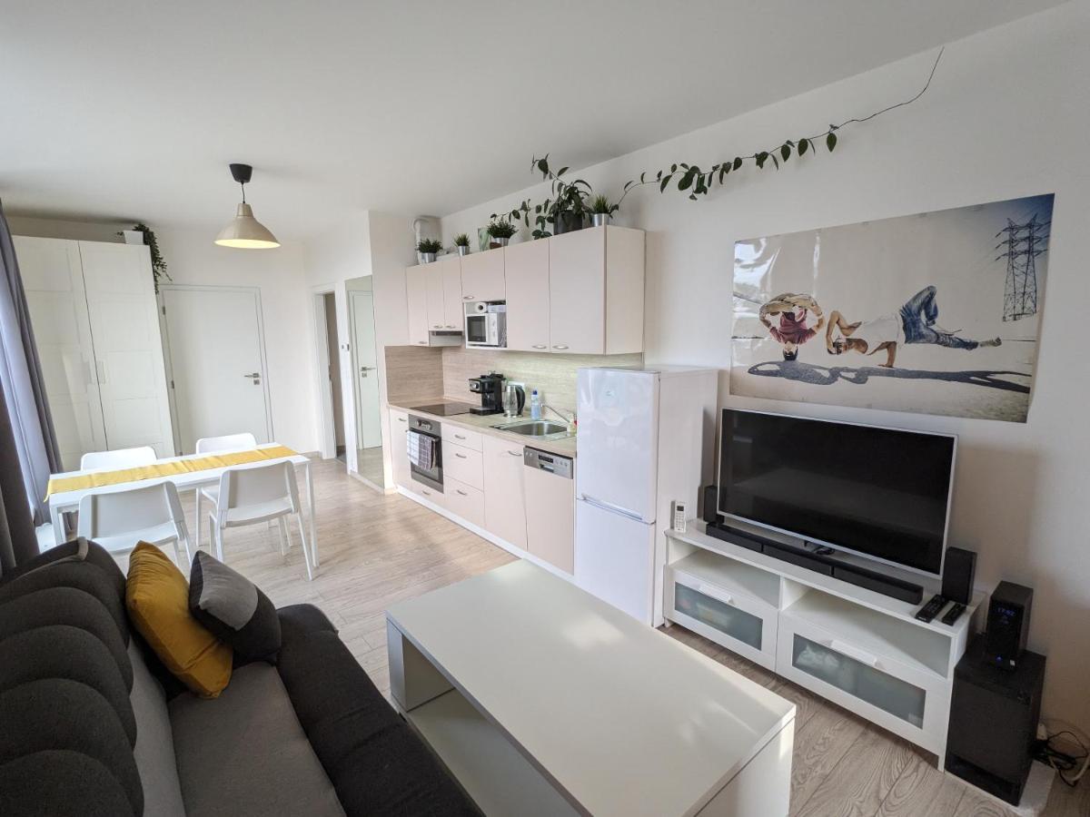 Cozy Apartment With Big Terrace In Central Prague - Karlin Eksteriør billede