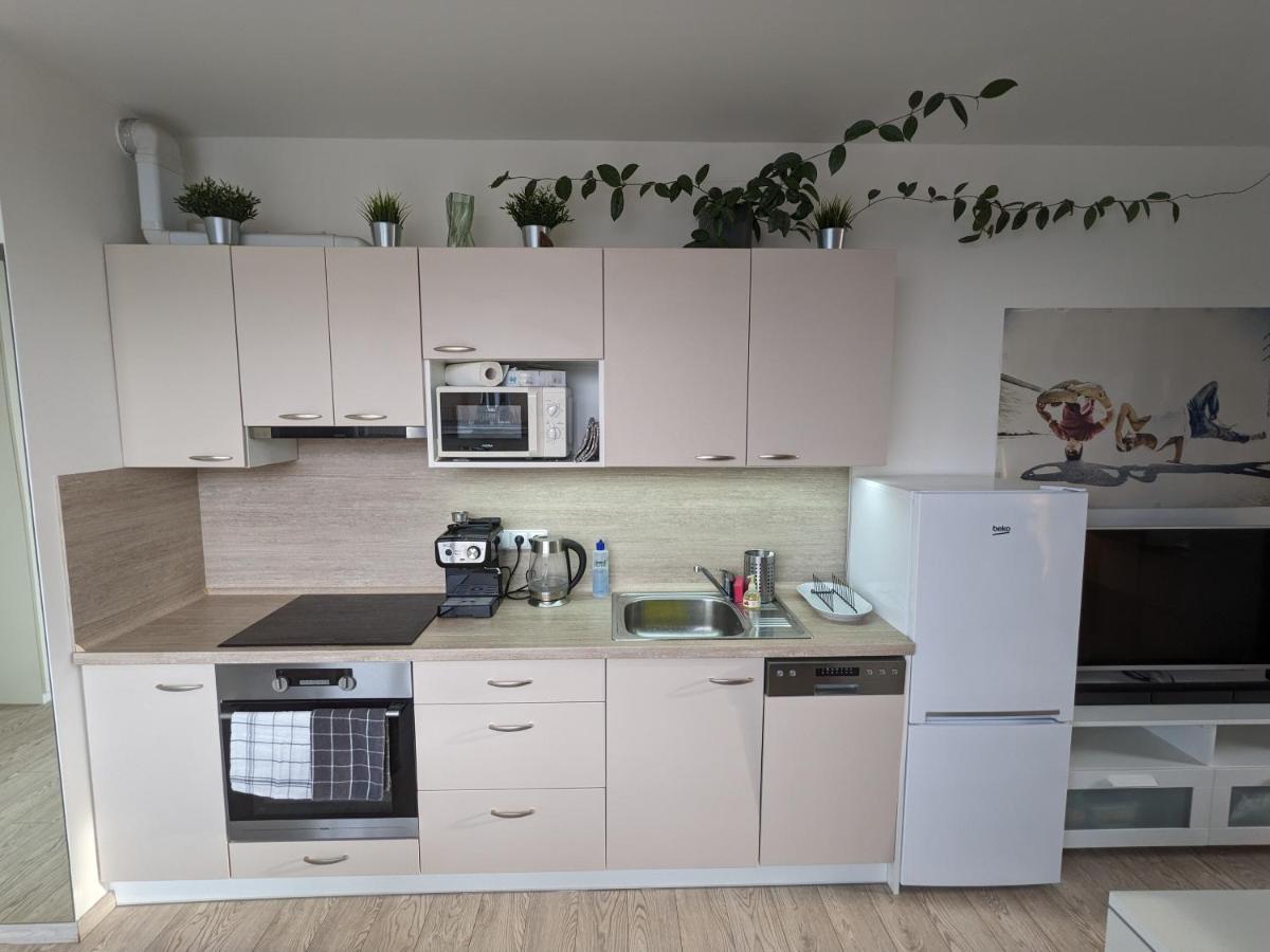 Cozy Apartment With Big Terrace In Central Prague - Karlin Eksteriør billede